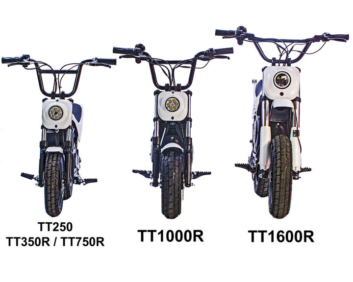 Burromax Electric Mini Bike -  TT1600R Lithium - 52 Volts!