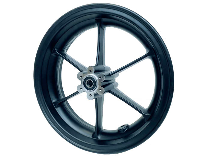 Wheel Assembly, Front, 6 Spoke, 2.5-10 (Part #10183) Fits TT1600R, HRH, HRS, XRA, XRB