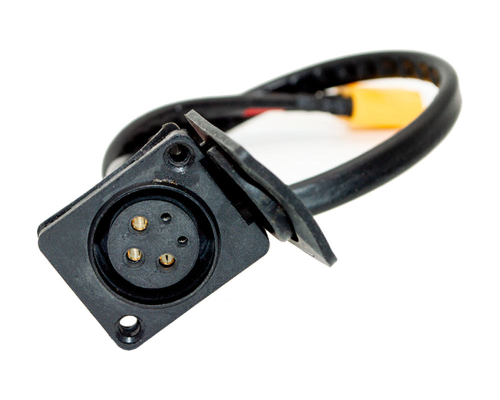 Charger Port with Wire, 5 Pin 58.8V 10A Chargers for conversions with XT60 Plug (Part #19104) Fits HRH, HRS