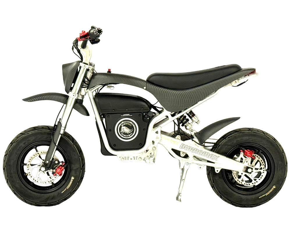 Burromax Electric Pit  Bike - XRA Competition Series -10.5kw Peak, 60MPH!