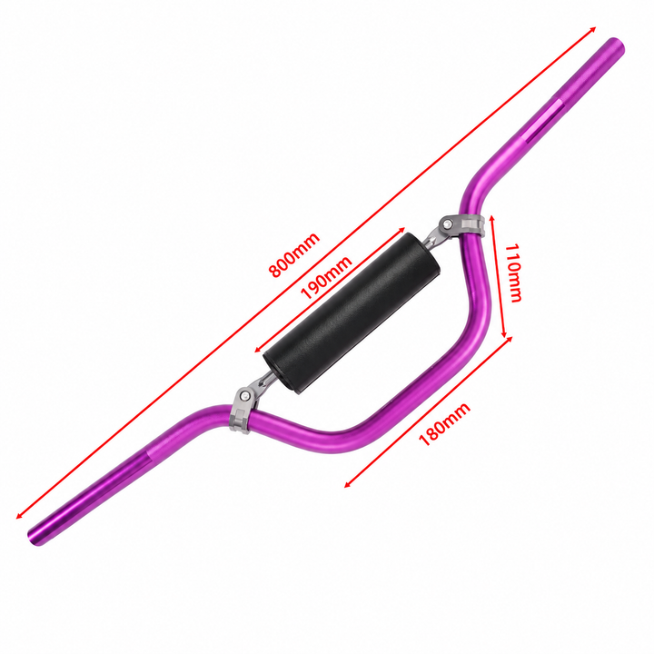 22mm Electric Pit Bike Handle Bars - Multiple Colors