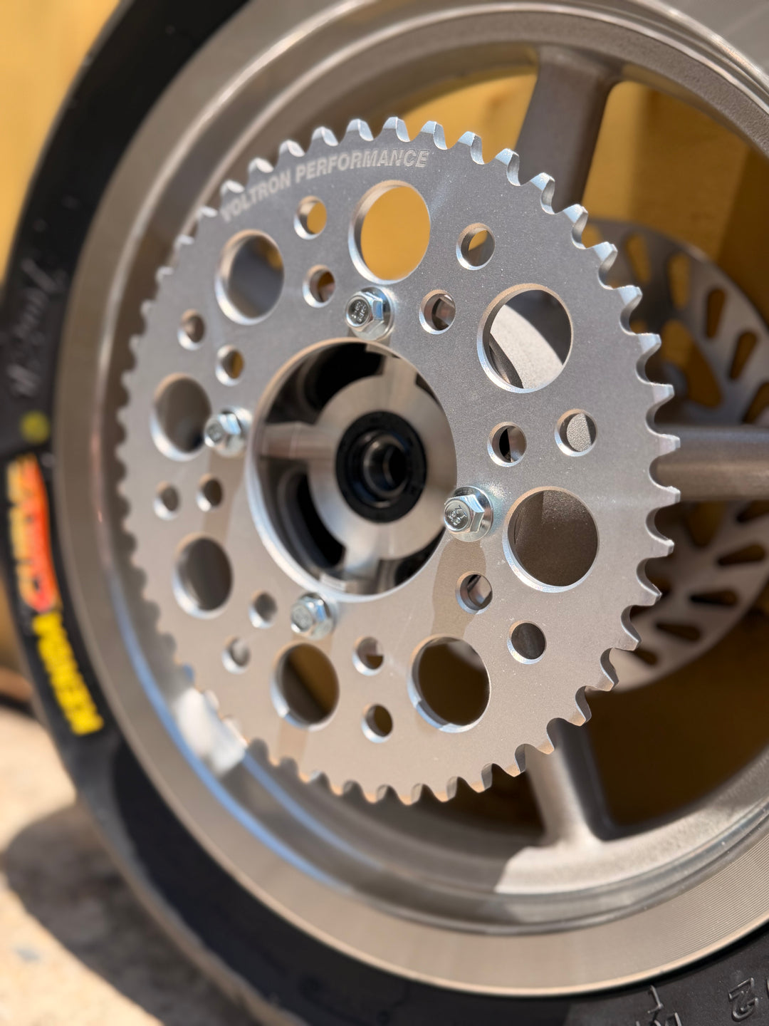 420-48T Electric Pit Bike Performance Aluminum Sprocket