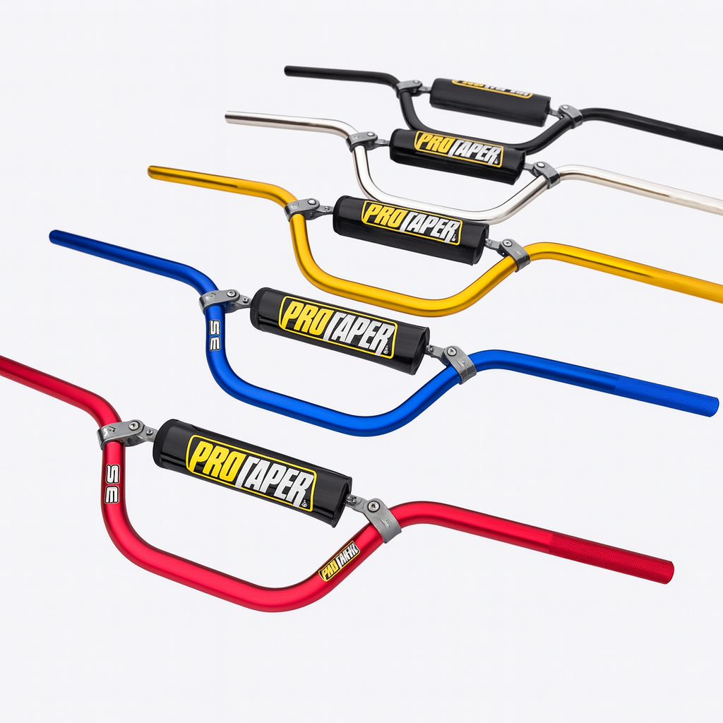 "Pro Taper" 22mm Pit Bike Handle Bars - Multiple Colors