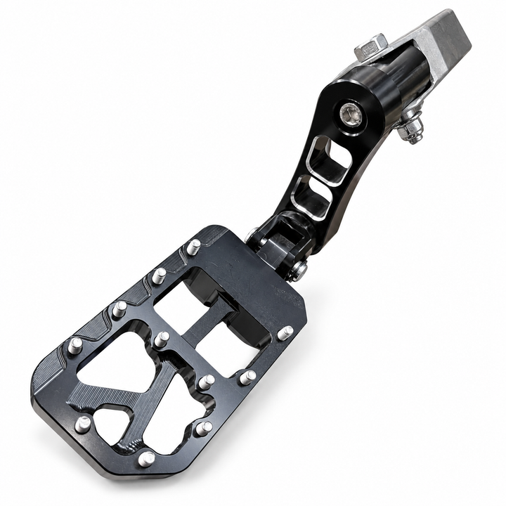 Black modified razor drop peg for electric dirt bike 
