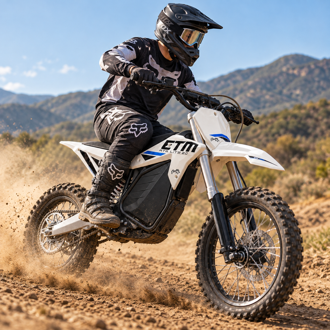 RTR Lite 2.0 Electric Pit Bike — 60V Hot-Swap Battery | Free Body Kit Upgrade