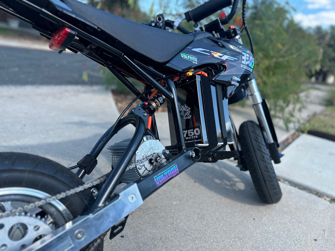 750 Watt Metal Sticker