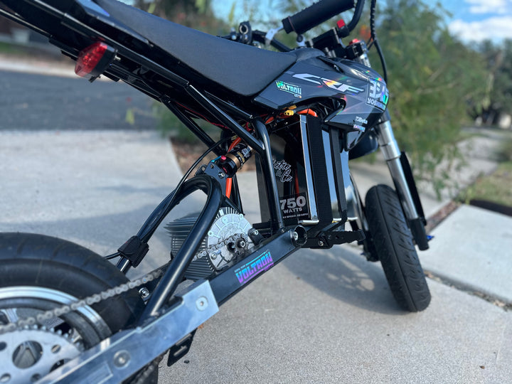 750 Watt Metal Sticker