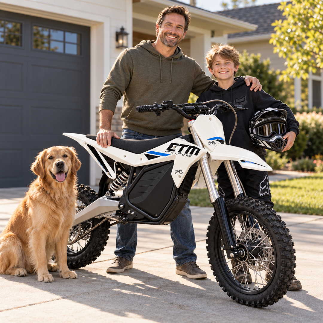 RTR Lite 2.0 Electric Pit Bike — 60V Hot-Swap Battery | Free Body Kit Upgrade