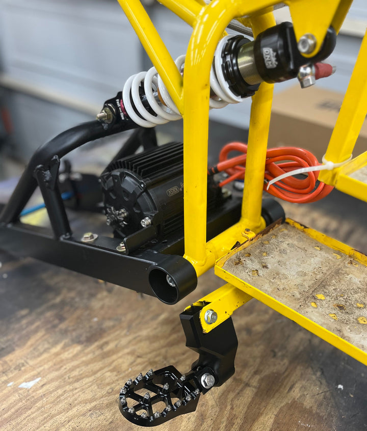 Modified Razor Lowering Foot Pegs