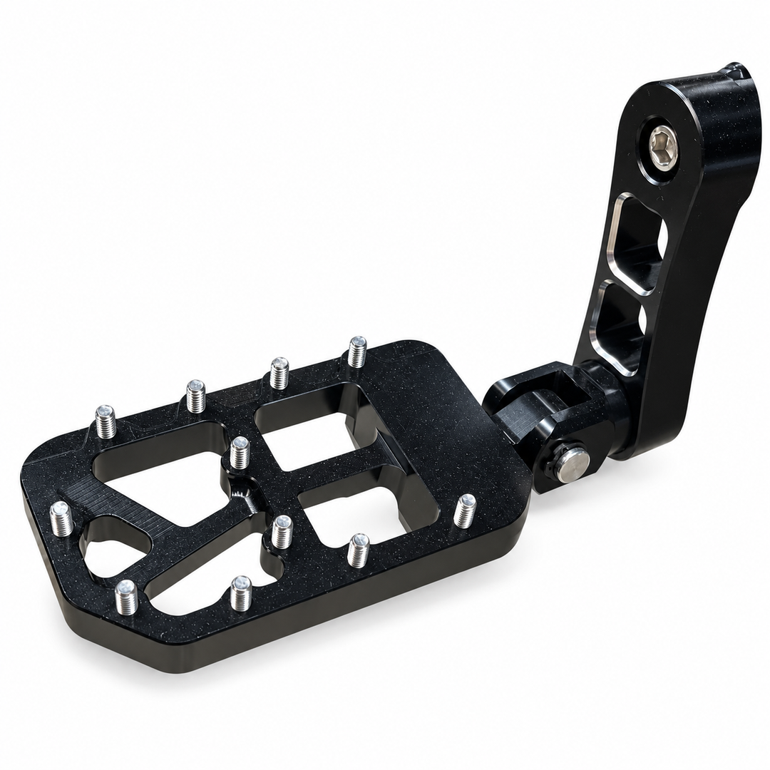 Black modified razor drop peg for electric dirt bike 