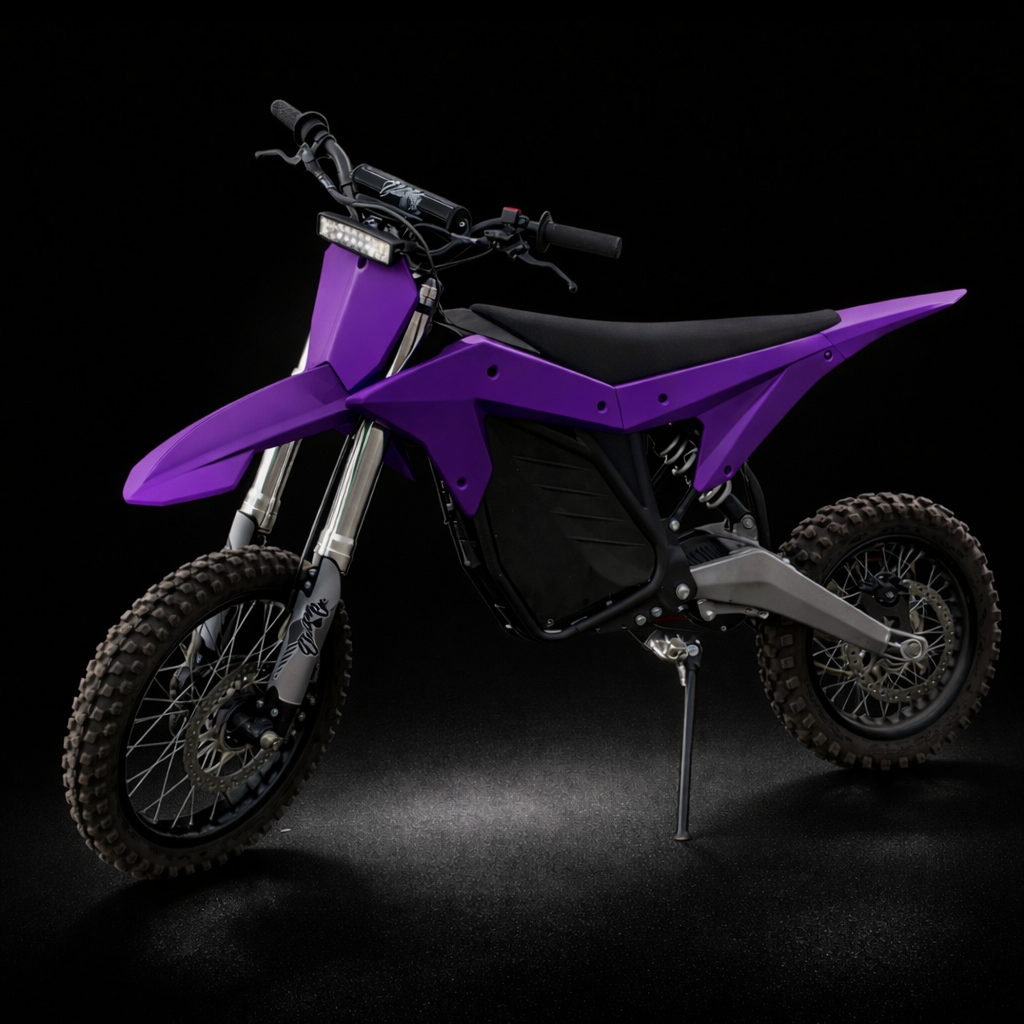 Purple Electro & Co. ETM RTR Lite Electric Dirt Bike - 5000w 45mph