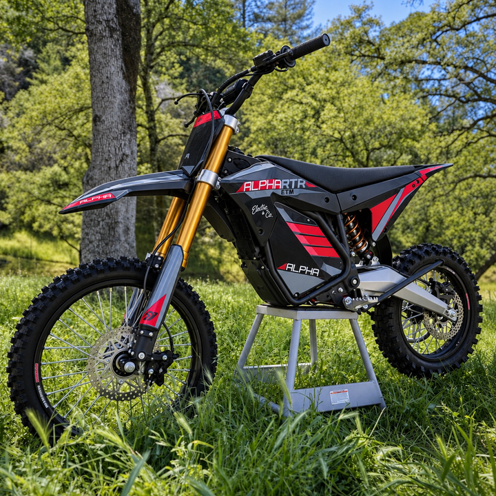 ETM RTR Alpha | 18kW High-Performance Electric Pit Bike – 70+ MPH