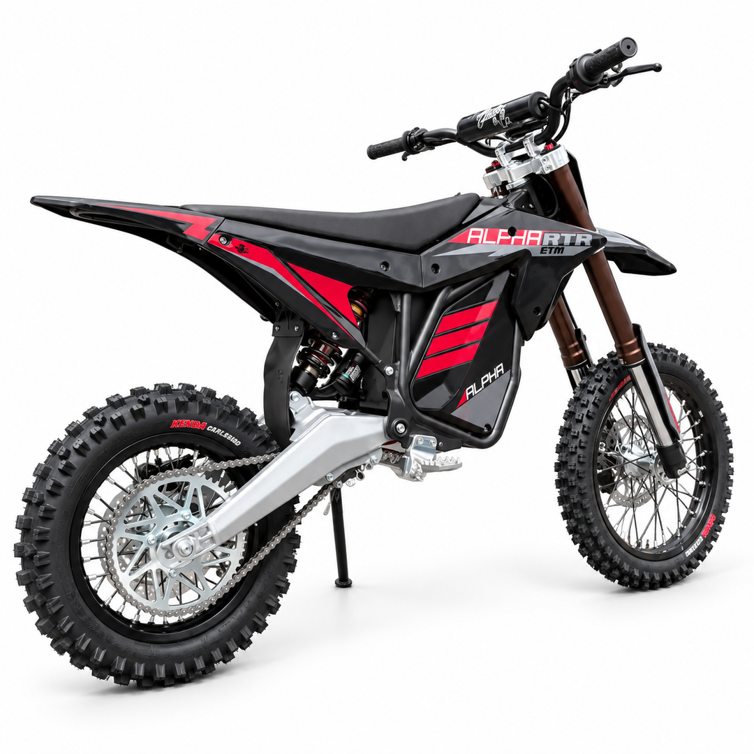 ETM RTR Alpha | 18kW High-Performance Electric Pit Bike – 70+ MPH