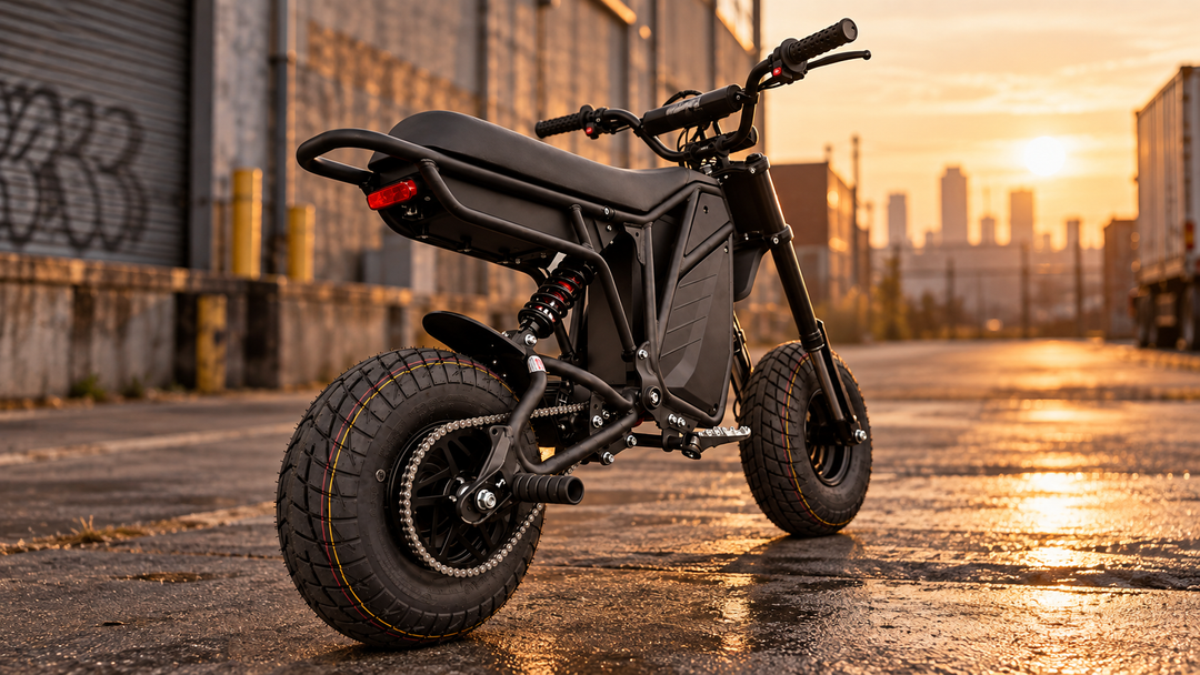 Rizzler Sport 72V Electric Mini Bike | 8,000W 60MPH Stunt Bike – Electro & Company