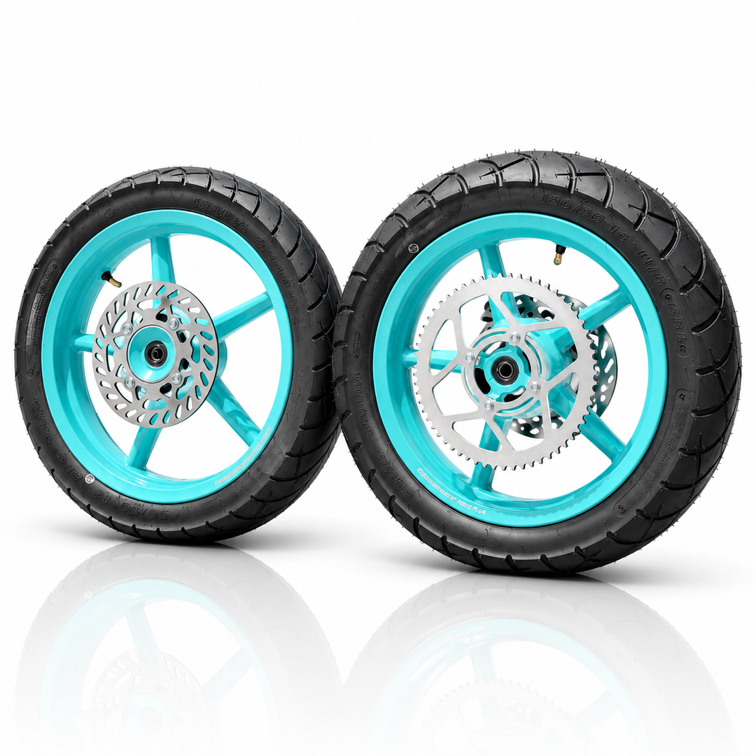 14" Supermoto Mag Wheel Set for Valtinsu EM-5 Pro & IN-10 Pro