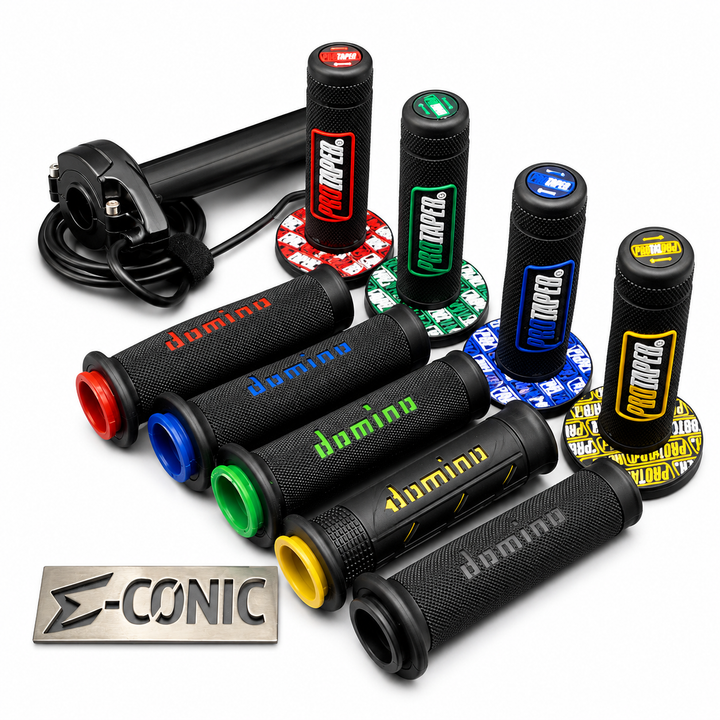 PREWIRED Fardriver  Bundle - SurRon Style Throttle - Choice of Grips, Key Voltmeter & 3 Speed