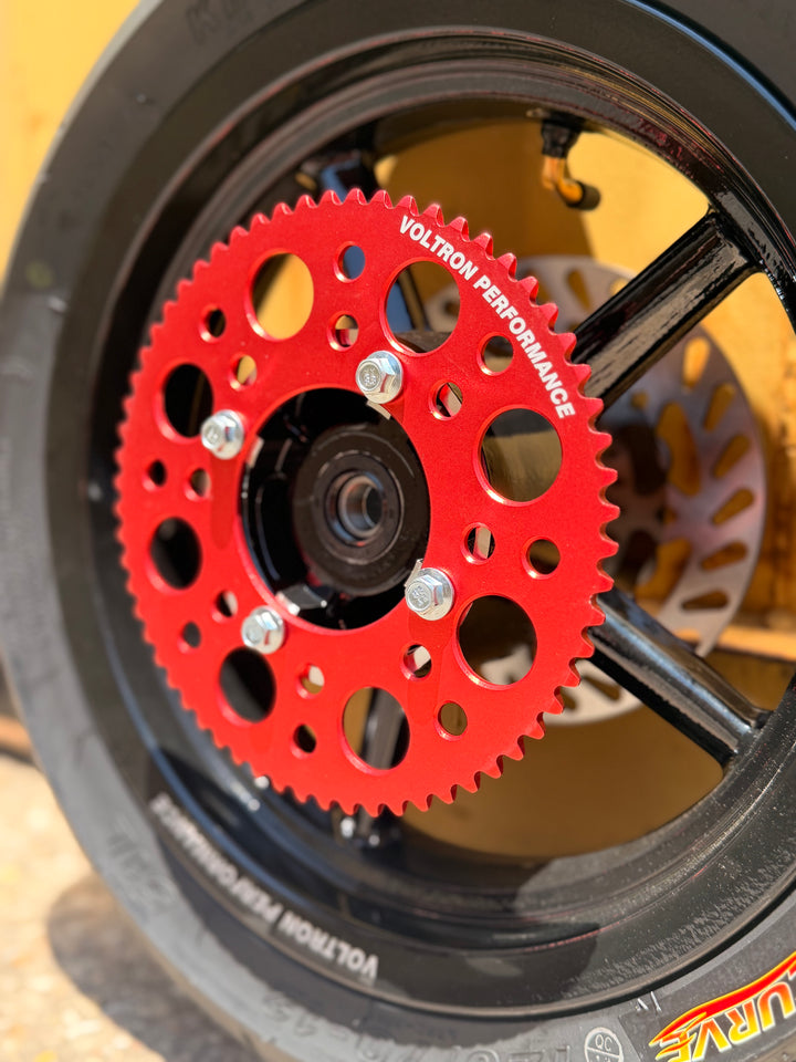 35H 62 tooth Electric Pit Bike Sprocket - Lightweight Aluminum - Multiple Colors