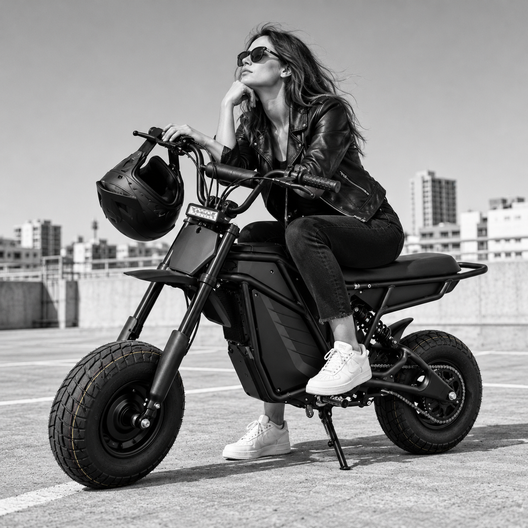 Rizzler 60V Electric Mini Bike | 5,000W 50MPH | The Watts Shop