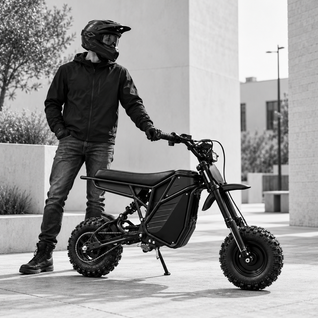 Rizzler Off-Road Electric Pit Bike — 60V 50MPH | The Watts Shop