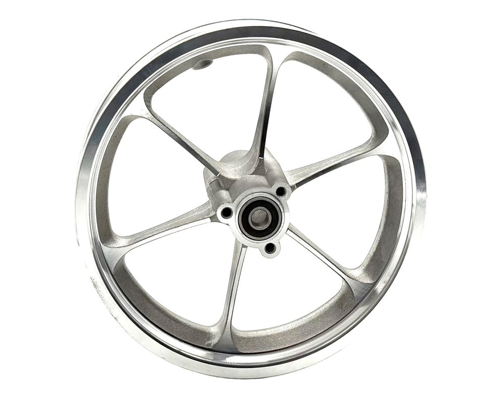 Wheel Assembly, Front Or Rear 12.5×2.75, Silver 6 Spoke (#3, #4, #5) (part #10055) Fits Tt250, Tt350r, Tt750r… (1)
