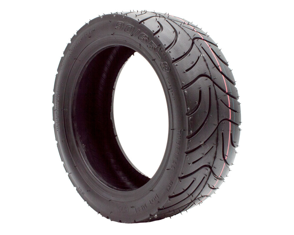 Tire with Inner Tube, Supermoto, 90x65-8 (part #10145) Fits Tt1000r, TTMAX product photo 1