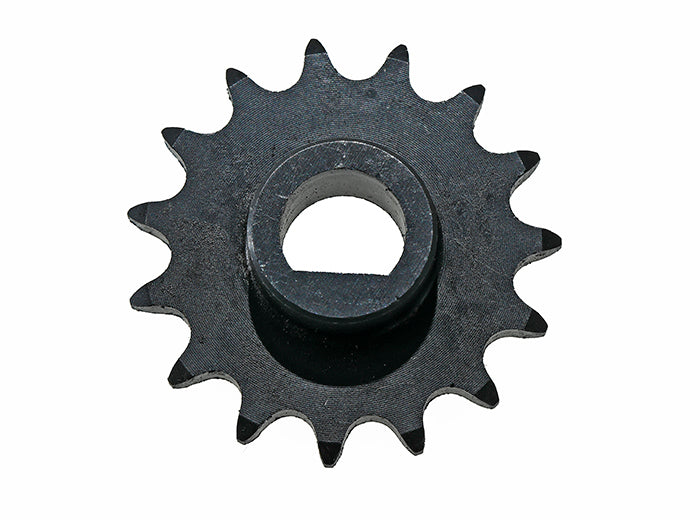 Sprocket, 15t, T8F Chain, 12mm Shaft (part #10160) Fits 750W Neo Mag Motors product photo 1