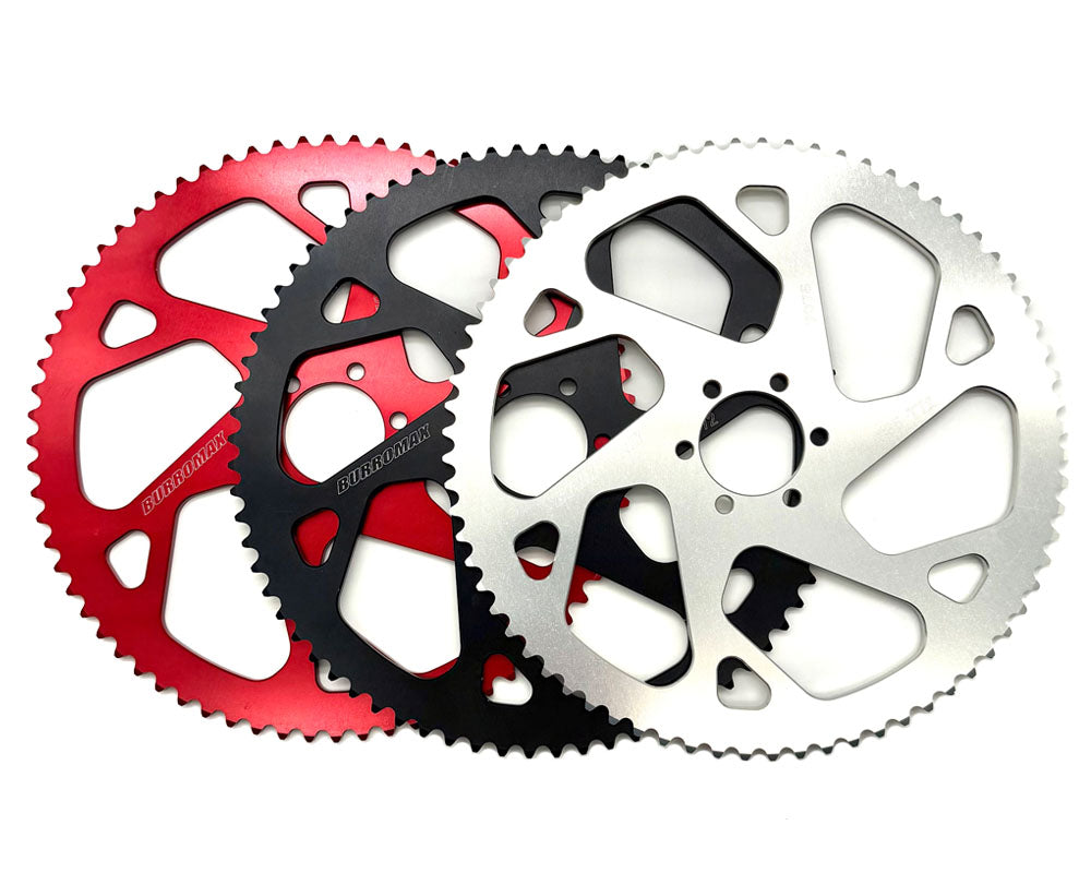Sprocket, 72T 7075 Aluminum #35 Chain, 48mm Bc- 37.1mm Id, Clear Anodized (part #10262) Fits Tt1600r, Hrh, Hrs, Xr…