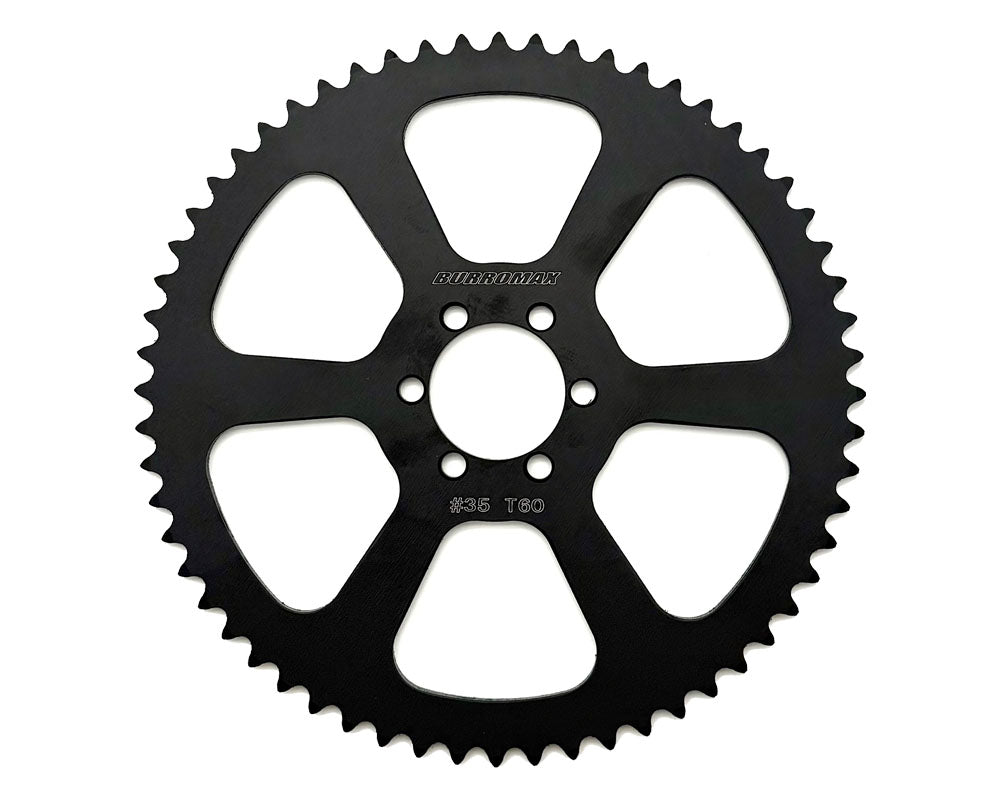 Sprocket, 60T Performance Steel #35 Chain, 44mm Bc- 35.1 Mm Id, Black (part #10274) Fits Tt1000r, TTMAX product ph…