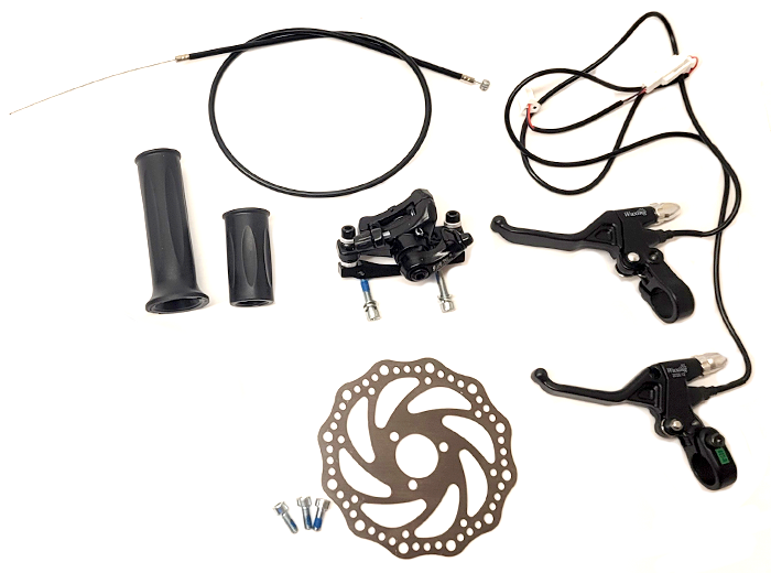 Brake Kit, Front and Rear, for Tt750r Model Years 2021 and Later (part #16035) Fits Tt750r product photo