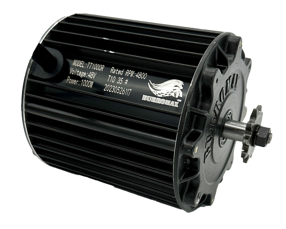 Motor, 48v 1000w Brushless, Single Connector, Requires Midwire Controller Connector (part #19070) Fits Tt1000r Mod…