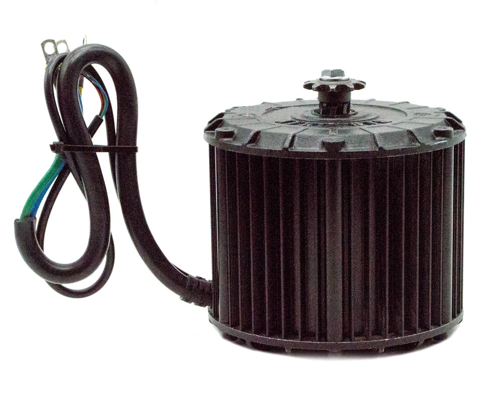 Motor, 52v 3.5kw Brushless, 4800 Rpm, XR Series, Includes 9T #35 Sprocket (part #19094) Fits Hrs, HRH product photo