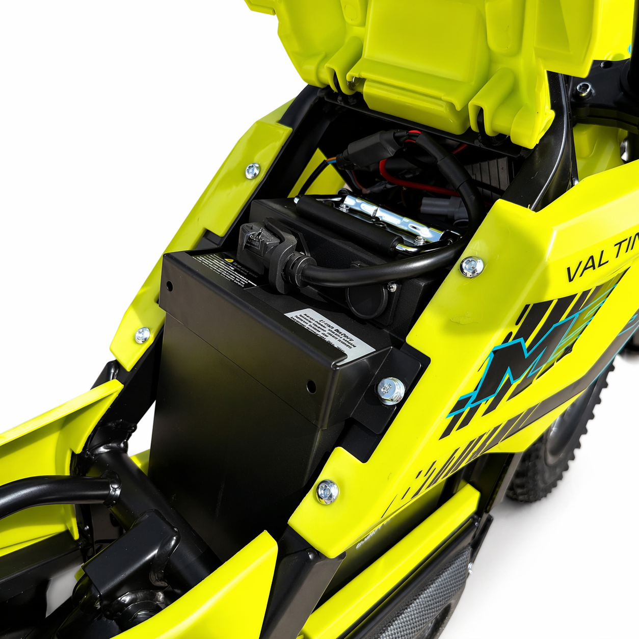 2026 Valtinsu EM-5 PRO 60V Electric Pit Bike 40+ MPH – Green view 6