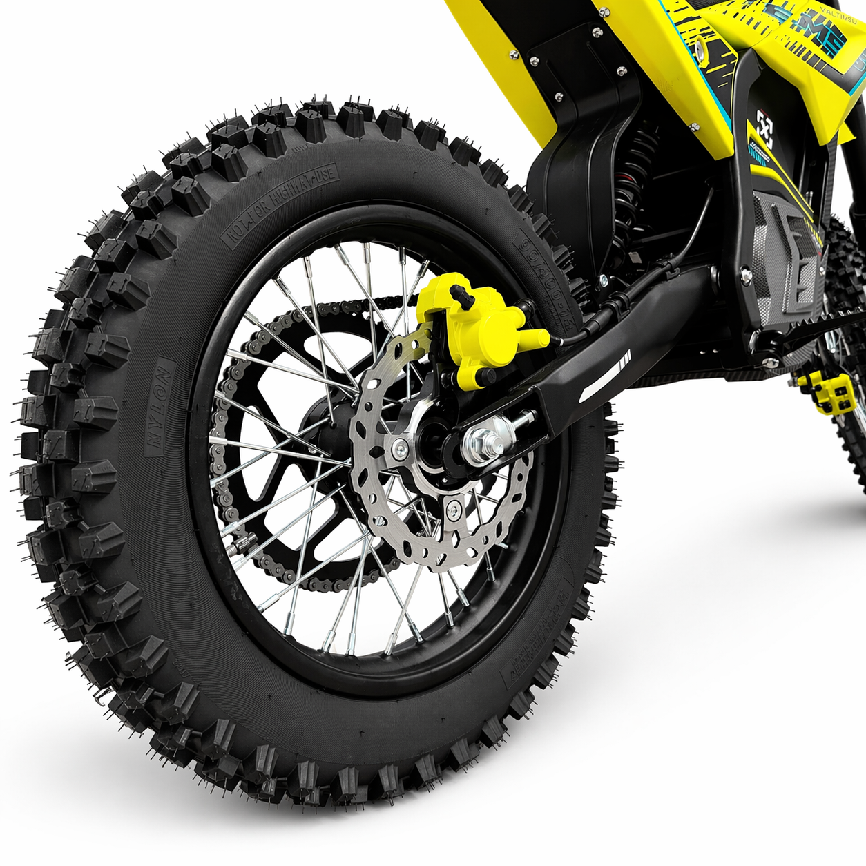 2026 Valtinsu EM-5 PRO 60V Electric Pit Bike 40+ MPH – Green view 8